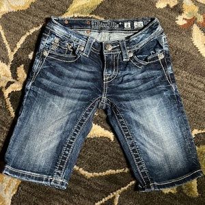 Miss me girls size 8 long shorts